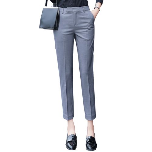 Buy Girls School Skinny Trousers Women Work Office Skinny Stretch Trousers  Ladies Smart Formal Tight Fit Navy Blue Black Grey Pants Online in India -  Etsy